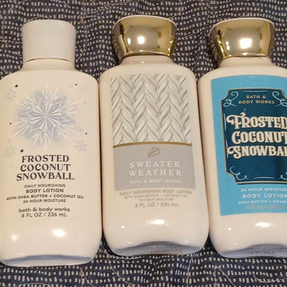 Bath&Body Works Body lotion bundle Set ❄️🎄🍁 New